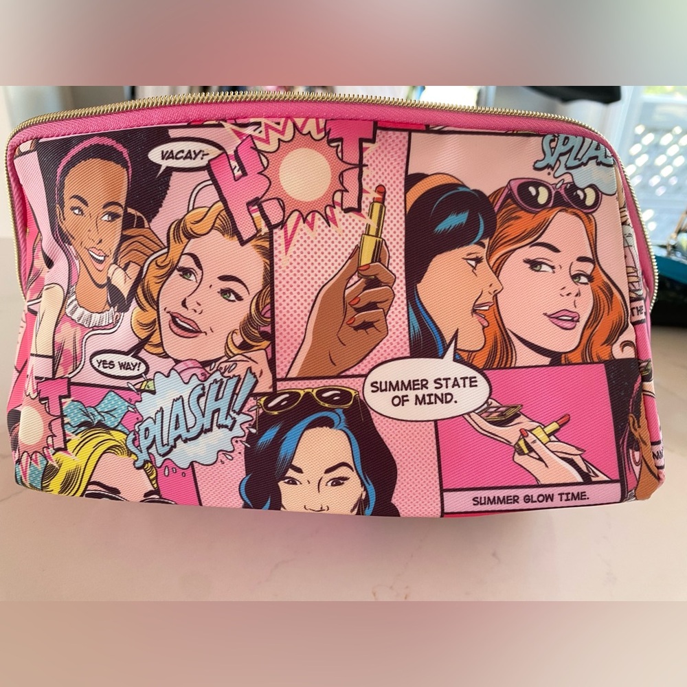 Estee Lauder Comic Pop Art Cosmetic Travel Bag - Picture 8 of 9